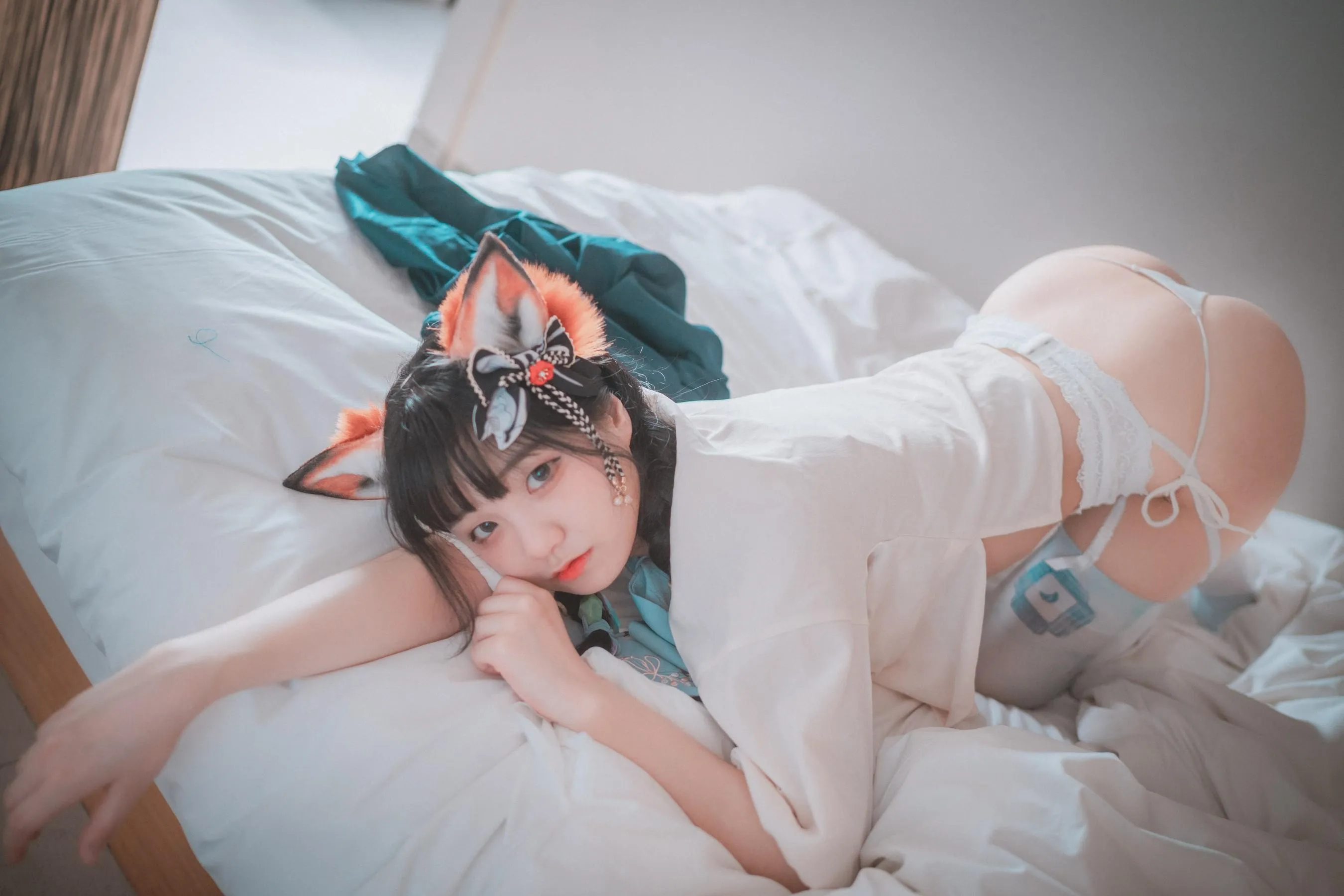 Jenny 정제니 – NO.10 [DJAWA] Kitune in Hanfu [51P]插图3